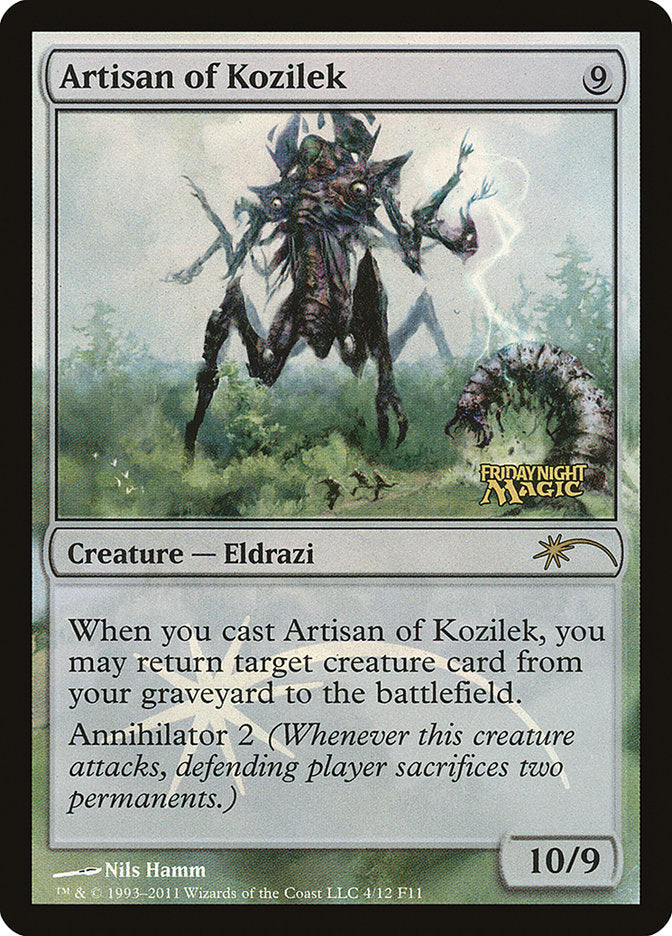 Artisan of Kozilek [Friday Night Magic 2011] | Good Games Morley