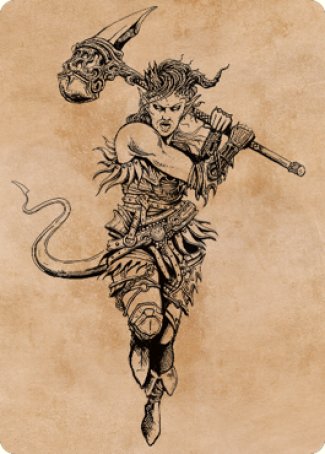 Karlach, Fury of Avernus Art Card (54) [Commander Legends: Battle for Baldur's Gate Art Series] | Good Games Morley