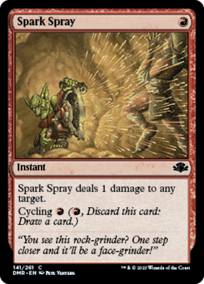 Spark Spray [Dominaria Remastered] | Good Games Morley