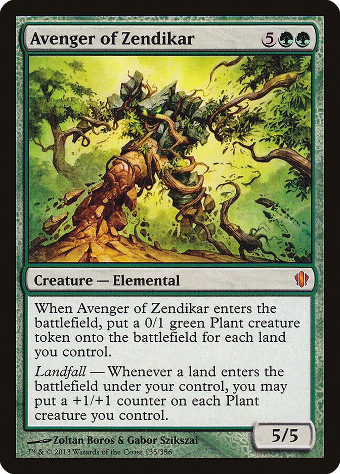 Avenger of Zendikar [Commander 2013] | Good Games Morley