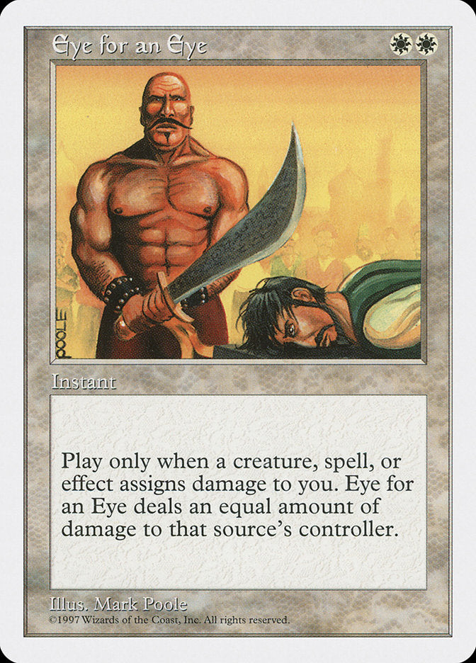 Eye for an Eye [Fifth Edition] | Good Games Morley