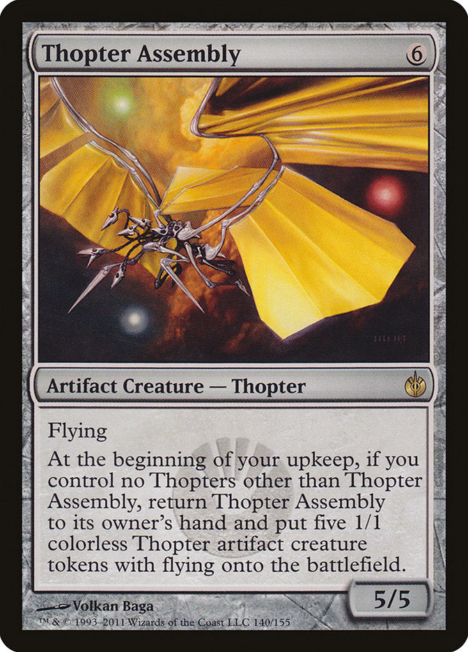 Thopter Assembly [Mirrodin Besieged] | Good Games Morley
