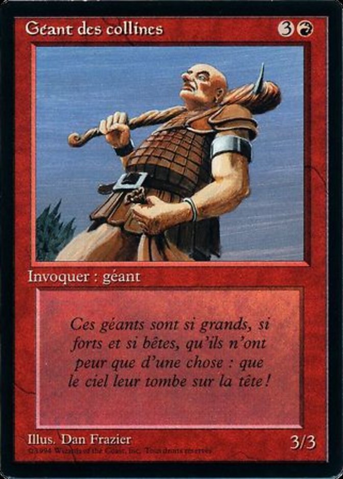Hill Giant [Foreign Black Border] | Good Games Morley