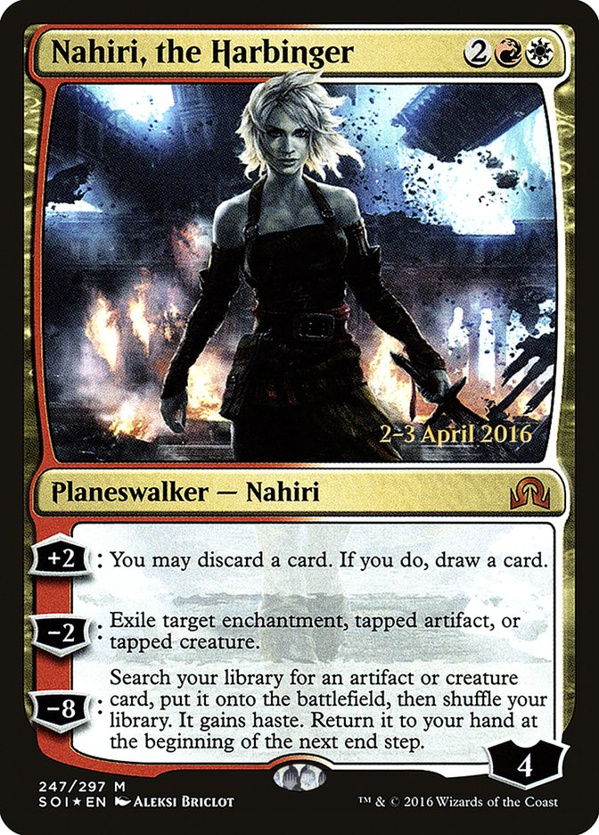 Nahiri, the Harbinger [Shadows over Innistrad Prerelease Promos] | Good Games Morley