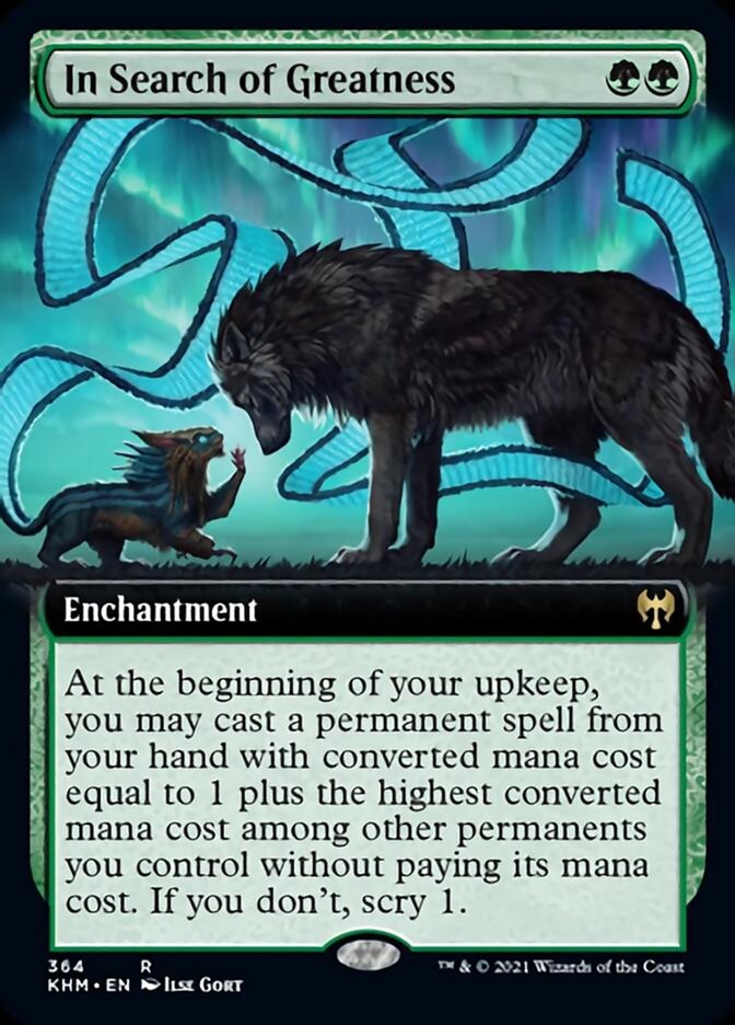 In Search of Greatness (Extended Art) [Kaldheim] | Good Games Morley