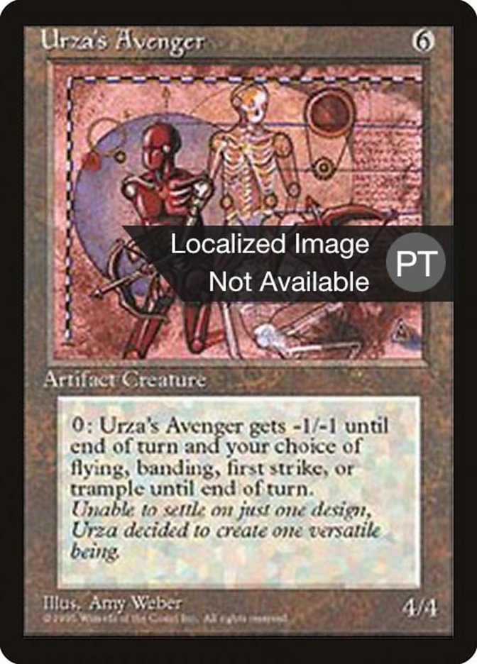 Urza's Avenger [Fourth Edition (Foreign Black Border)] | Good Games Morley