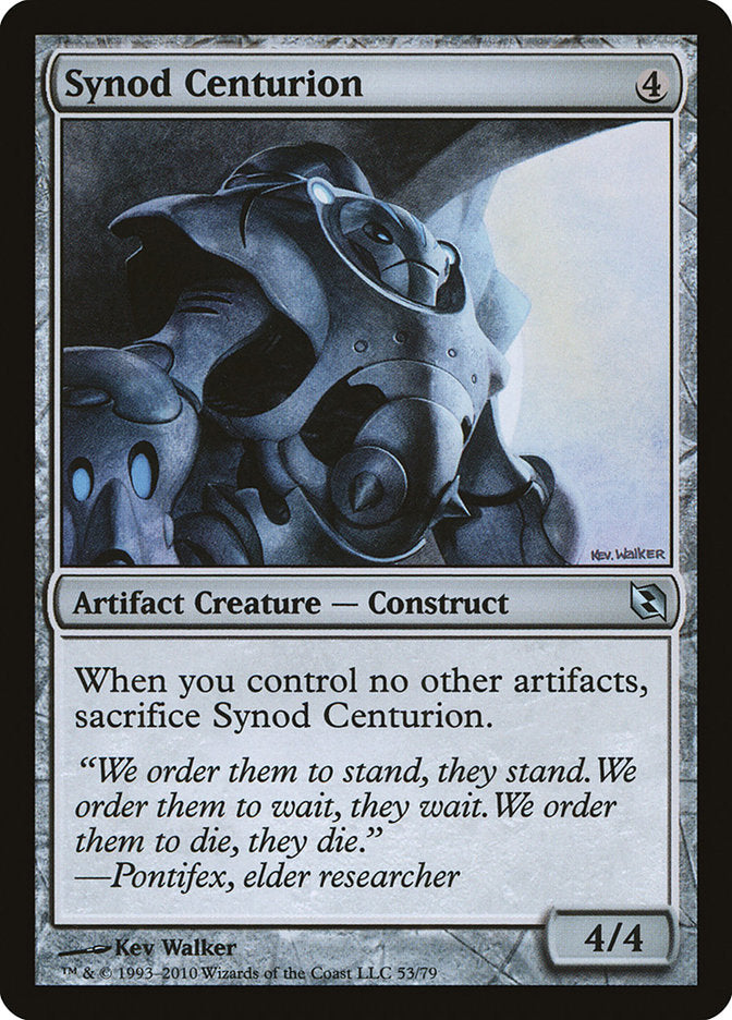 Synod Centurion [Duel Decks: Elspeth vs. Tezzeret] | Good Games Morley