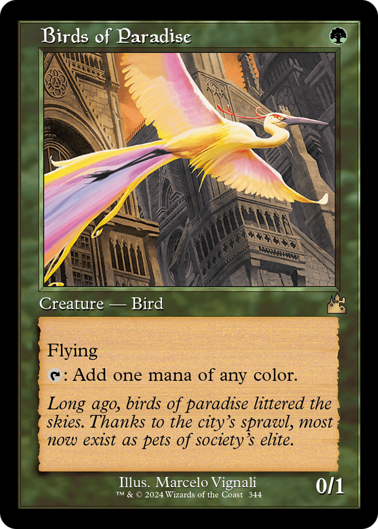Birds of Paradise (Retro) [Ravnica Remastered] | Good Games Morley