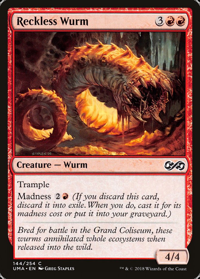 Reckless Wurm [Ultimate Masters] | Good Games Morley