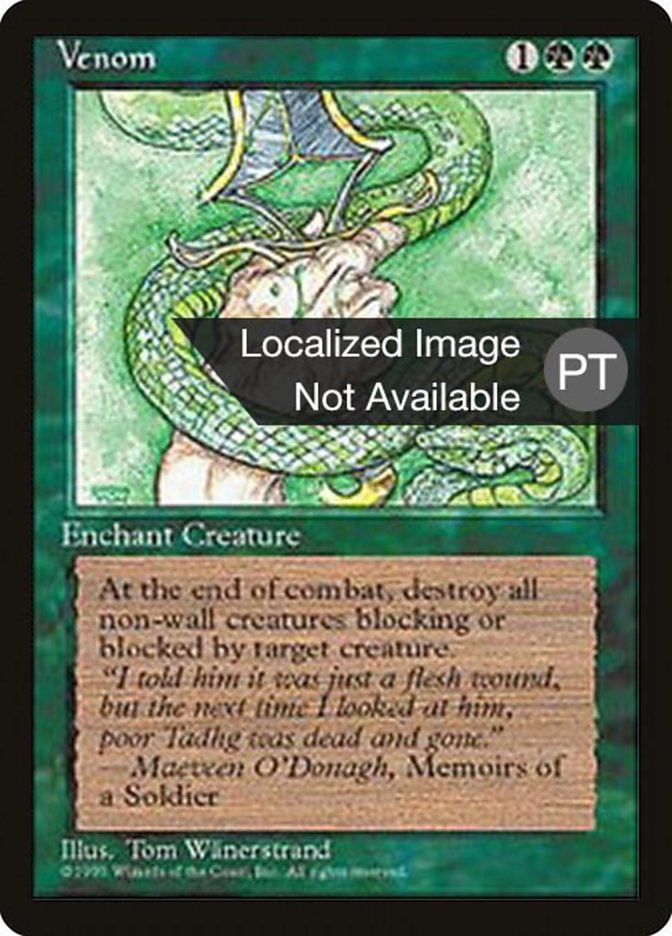 Venom [Fourth Edition (Foreign Black Border)] | Good Games Morley