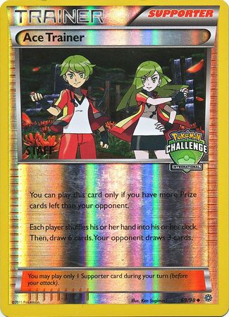 Ace Trainer (69/98) (International Challenge Promo Staff) [XY: Ancient Origins] | Good Games Morley