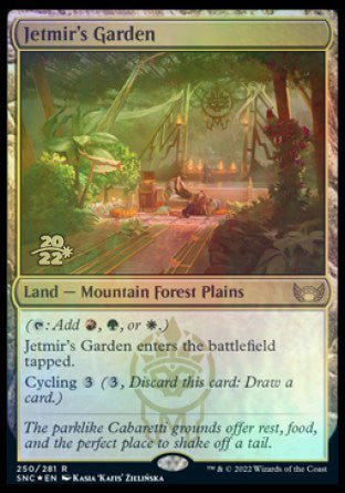 Jetmir's Garden [Streets of New Capenna Prerelease Promos] | Good Games Morley