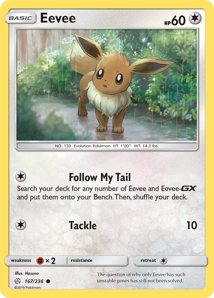 Eevee (167/236) [Sun & Moon: Cosmic Eclipse] | Good Games Morley