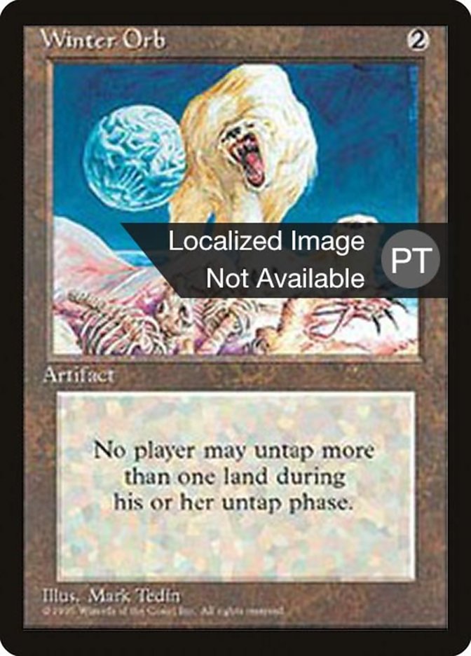 Winter Orb [Fourth Edition (Foreign Black Border)] | Good Games Morley
