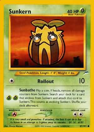 Sunkern (83/105) [Neo Destiny Unlimited] | Good Games Morley