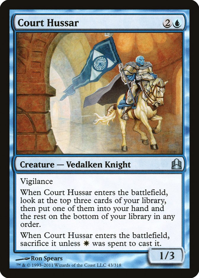 Court Hussar [Commander 2011] | Good Games Morley
