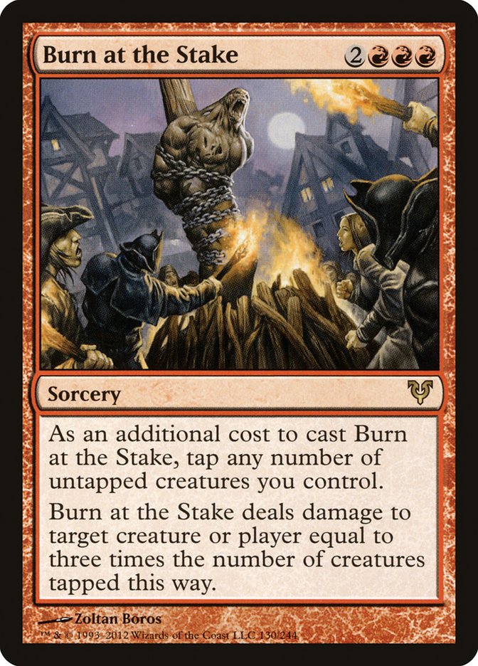 Burn at the Stake [Avacyn Restored] | Good Games Morley