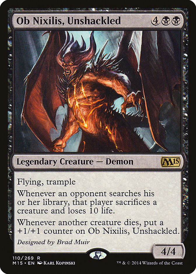 Ob Nixilis, Unshackled [Magic 2015] | Good Games Morley