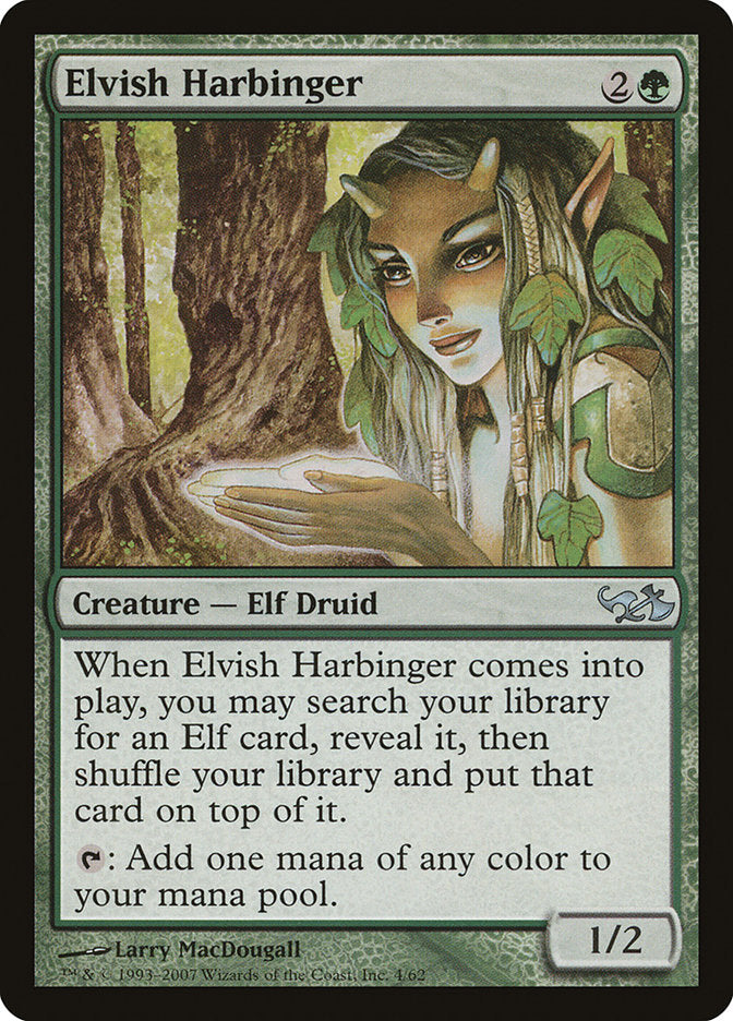 Elvish Harbinger [Duel Decks: Elves vs. Goblins] | Good Games Morley