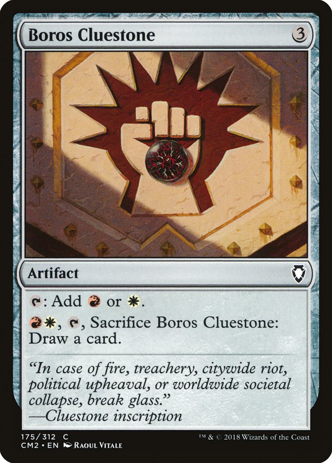 Boros Cluestone [Commander Anthology Volume II] | Good Games Morley