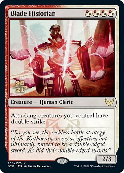 Blade Historian [Strixhaven: School of Mages Prerelease Promos] | Good Games Morley