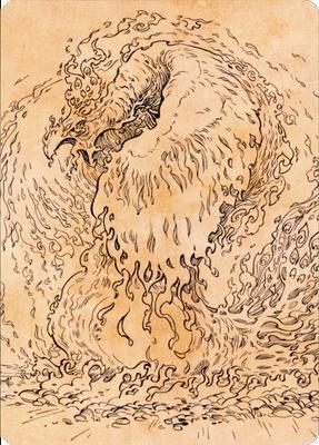 Nemesis Phoenix Art Card [Commander Legends: Battle for Baldur's Gate Art Series] | Good Games Morley
