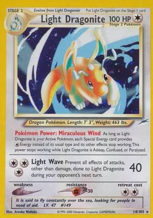 Light Dragonite (14/105) [Neo Destiny Unlimited] | Good Games Morley
