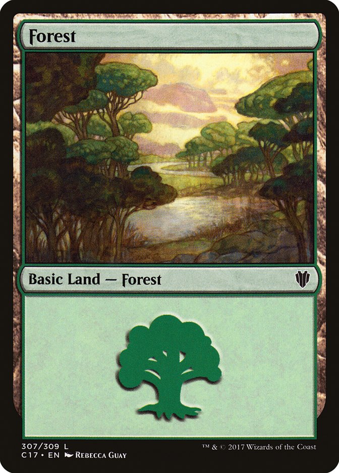 Forest (307) [Commander 2017] | Good Games Morley