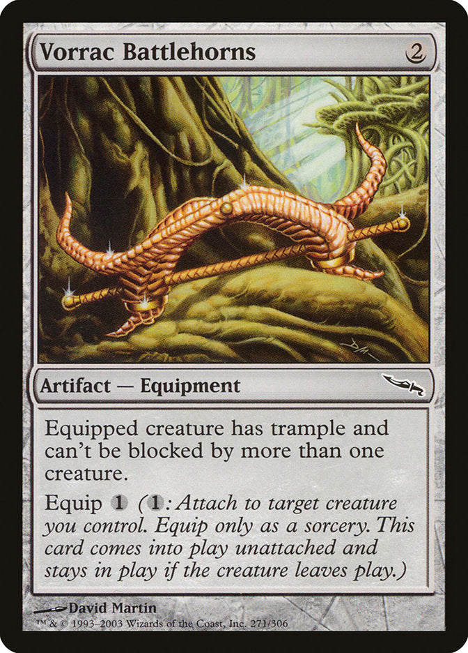 Vorrac Battlehorns [Mirrodin] | Good Games Morley