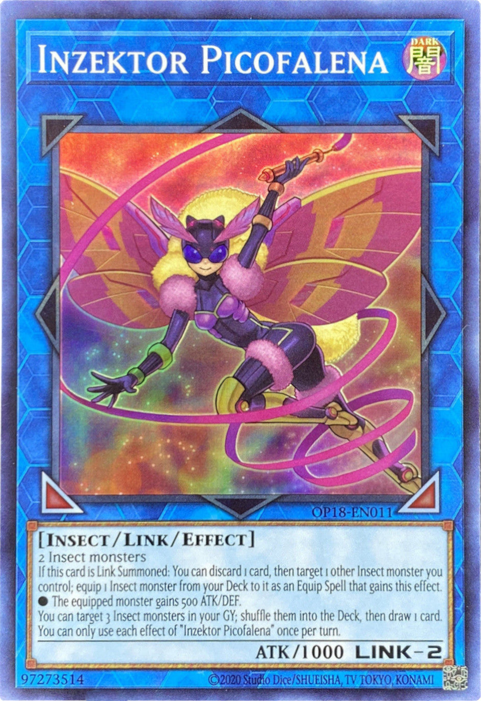 Inzektor Picofalena [OP18-EN011] Super Rare | Good Games Morley