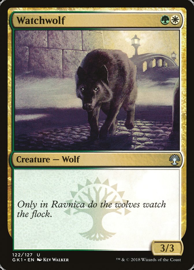 Watchwolf [Guilds of Ravnica Guild Kit] | Good Games Morley