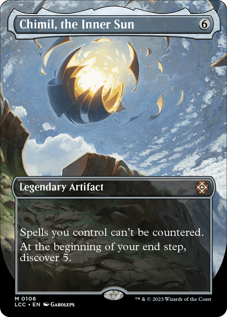 Chimil, the Inner Sun (Borderless) [The Lost Caverns of Ixalan Commander] | Good Games Morley