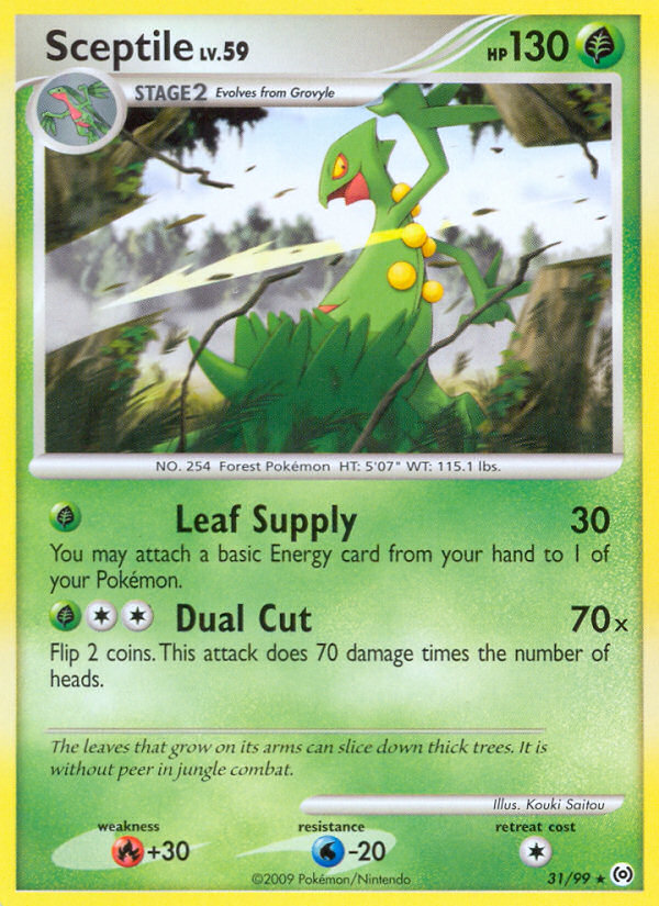 Sceptile (31/99) [Platinum: Arceus] | Good Games Morley