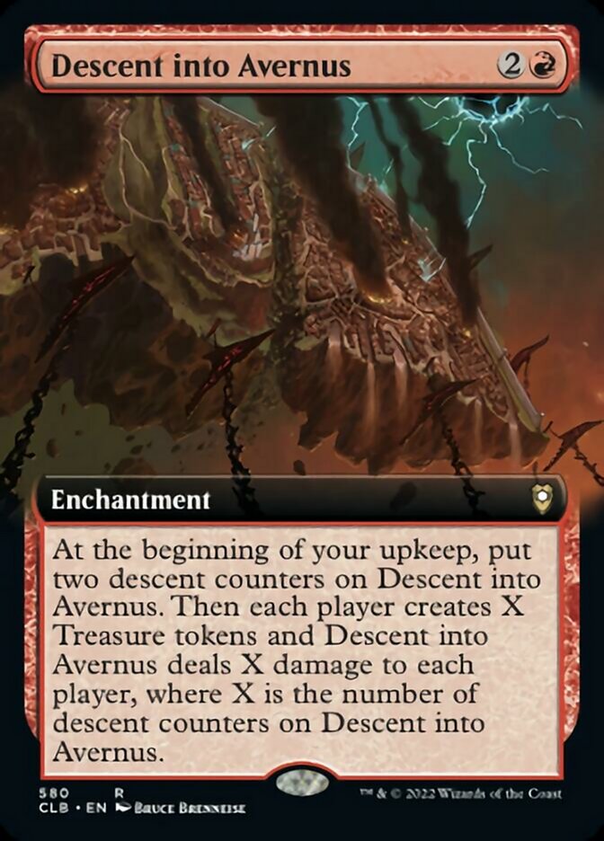 Descent into Avernus (Extended Art) [Commander Legends: Battle for Baldur's Gate] | Good Games Morley