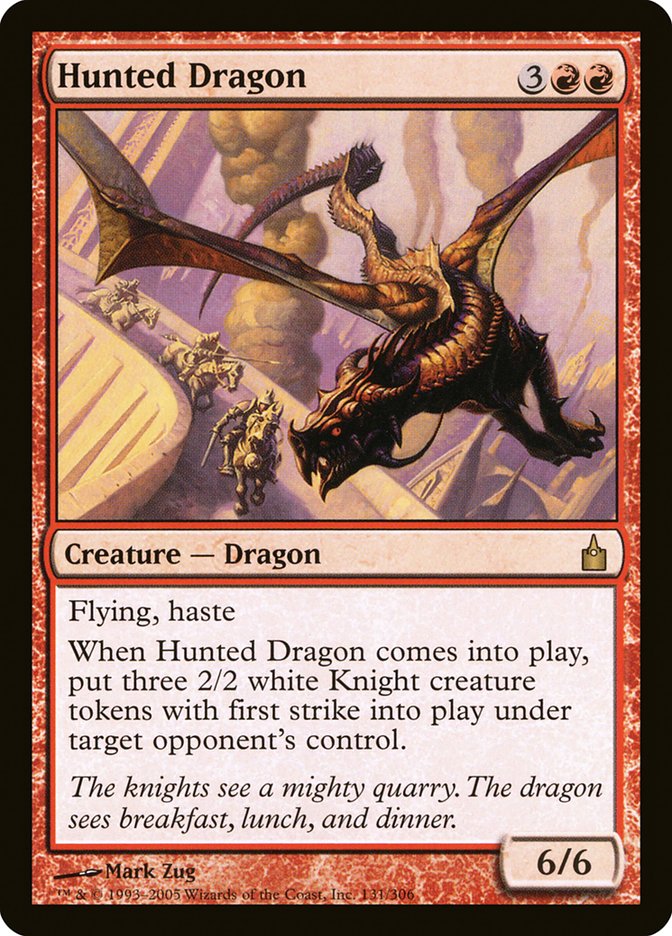 Hunted Dragon [Ravnica: City of Guilds] | Good Games Morley