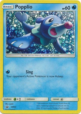 Popplio (SM03) (General Mills Promo) [Sun & Moon: Black Star Promos] | Good Games Morley