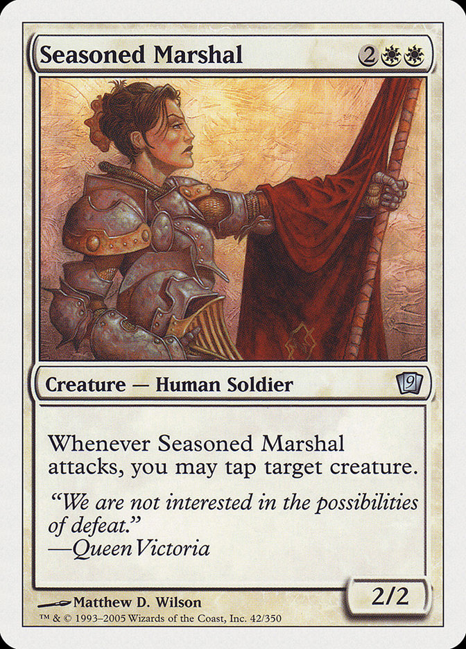 Seasoned Marshal [Ninth Edition] | Good Games Morley