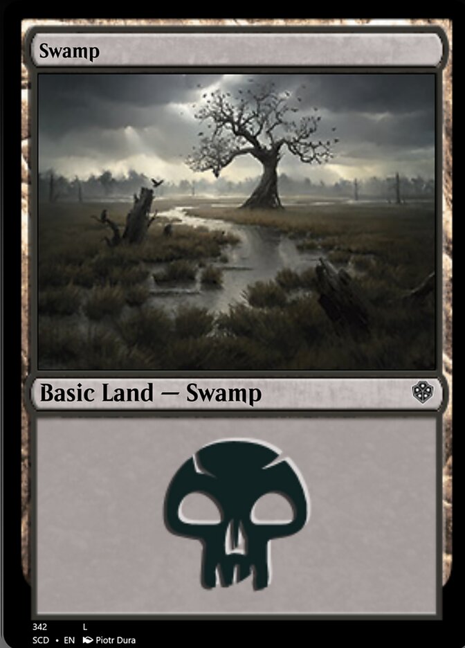 Swamp (342) [Starter Commander Decks] | Good Games Morley