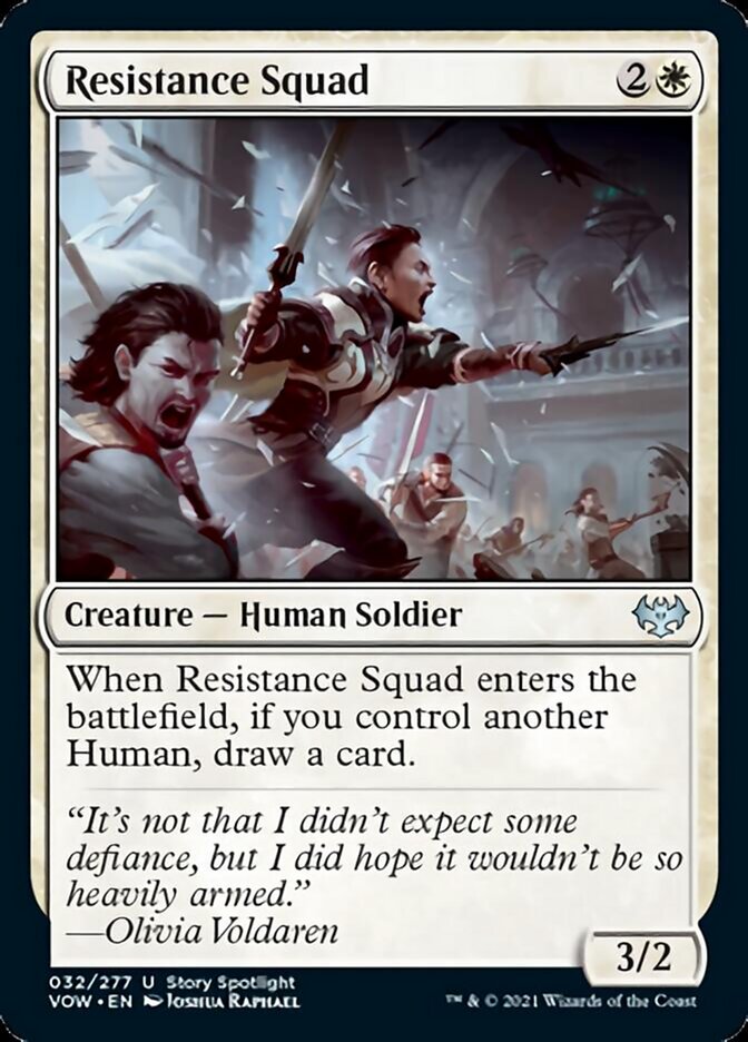 Resistance Squad [Innistrad: Crimson Vow] | Good Games Morley