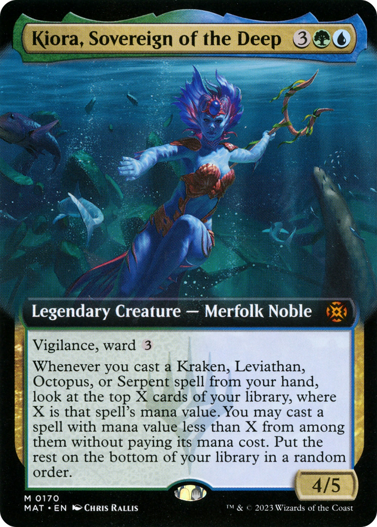 Kiora, Sovereign of the Deep (Extended Art) [March of the Machine: The Aftermath] | Good Games Morley