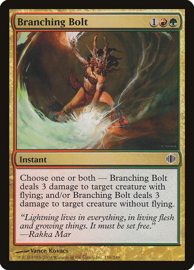 Branching Bolt [Shards of Alara] | Good Games Morley