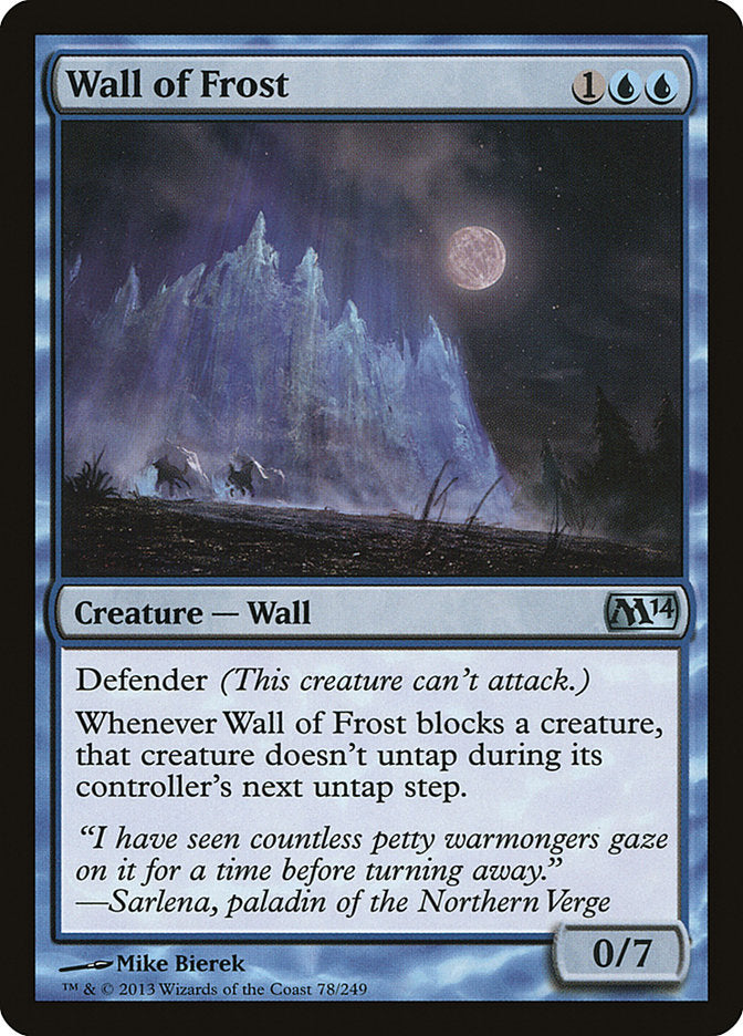 Wall of Frost [Magic 2014] | Good Games Morley