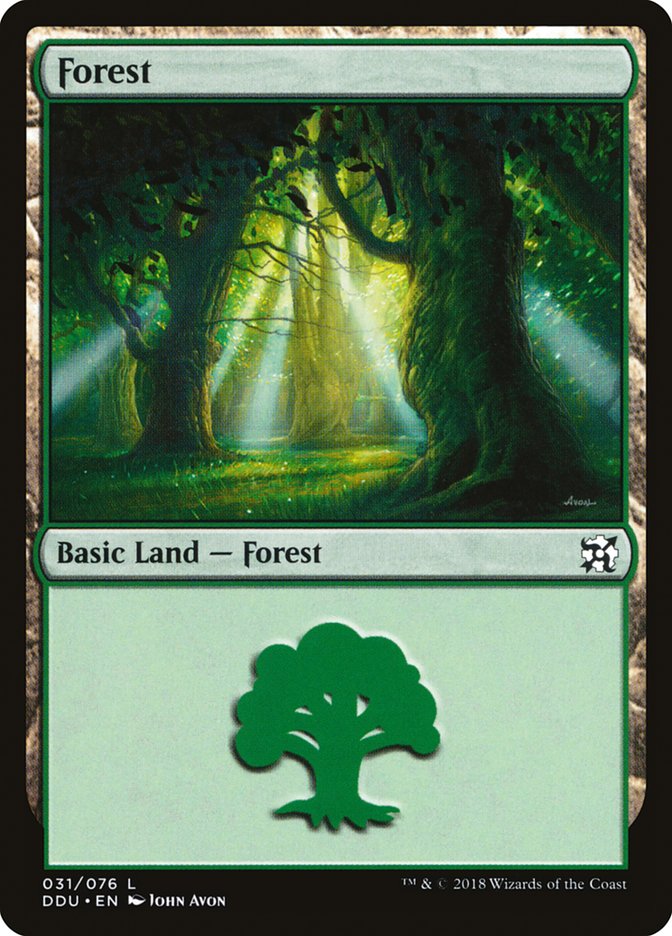 Forest (31) [Duel Decks: Elves vs. Inventors] | Good Games Morley