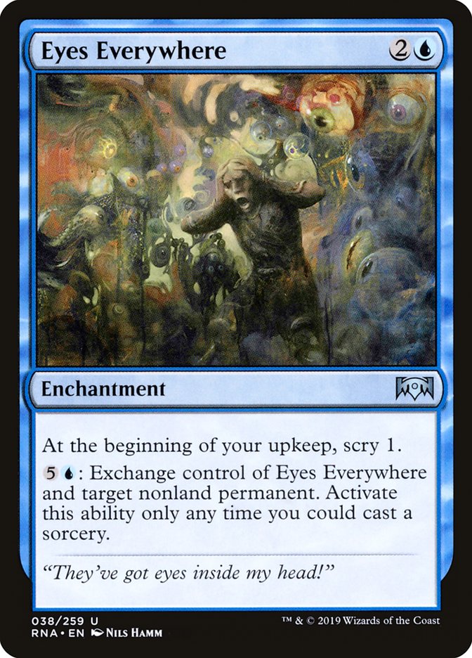 Eyes Everywhere [Ravnica Allegiance] | Good Games Morley