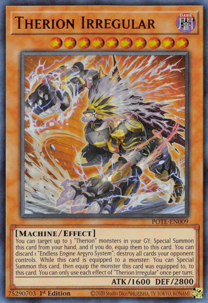 Therion Irregular [POTE-EN009] Ultra Rare | Good Games Morley