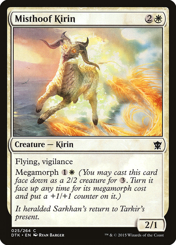 Misthoof Kirin [Dragons of Tarkir] | Good Games Morley