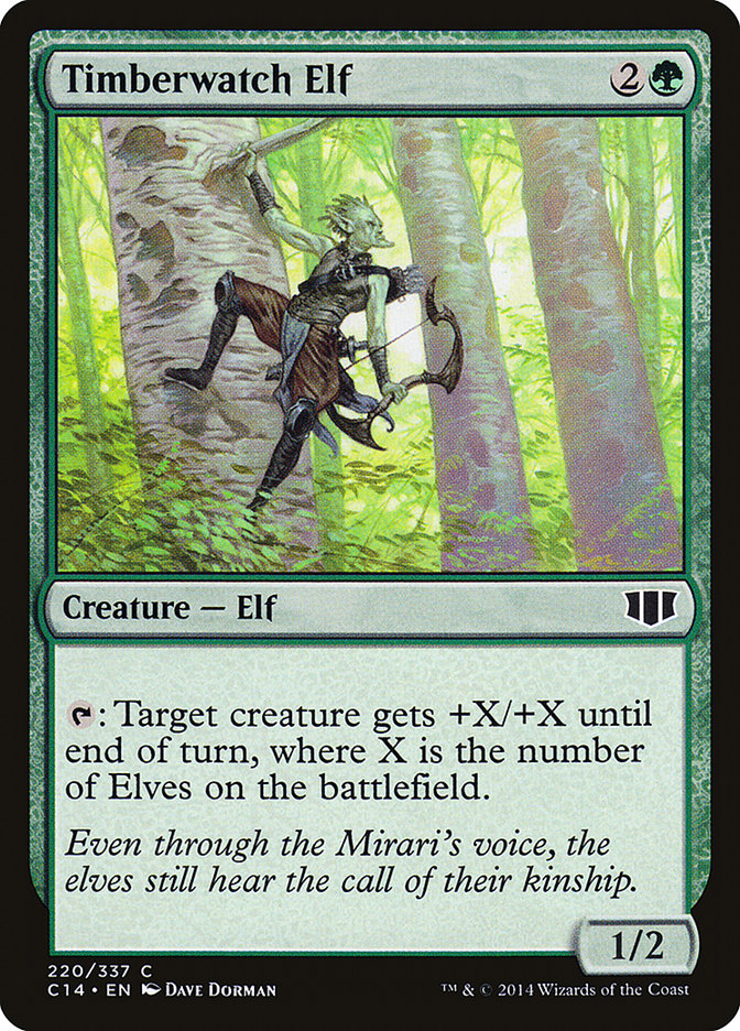 Timberwatch Elf [Commander 2014] | Good Games Morley