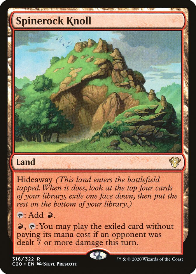 Spinerock Knoll [Commander 2020] | Good Games Morley
