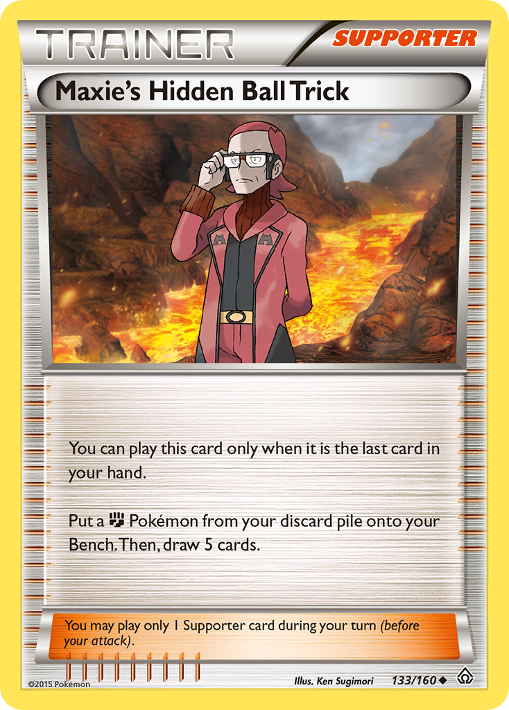 Maxie's Hidden Ball Trick (133/160) [XY: Primal Clash] | Good Games Morley