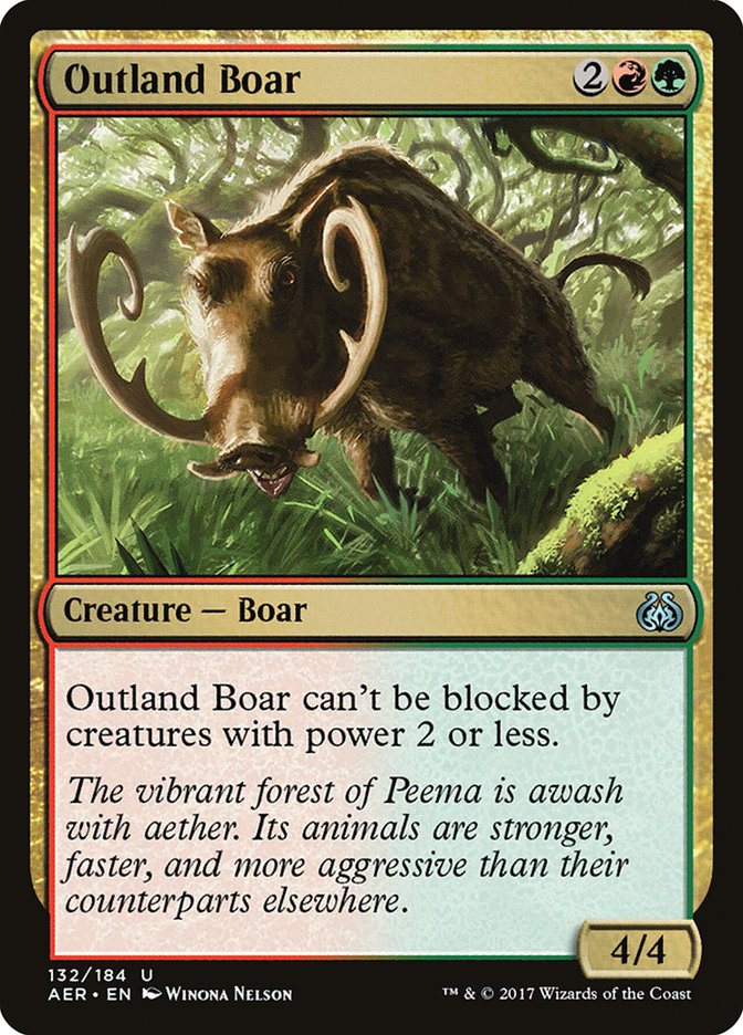 Outland Boar [Aether Revolt] | Good Games Morley